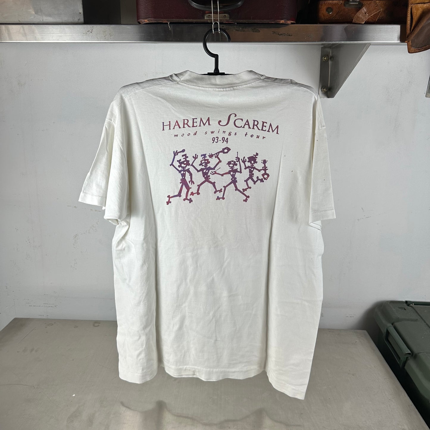 Vintage 1993-94 Harem Scarem Mood Swings Tour Concert Single Stitch T-shirt
