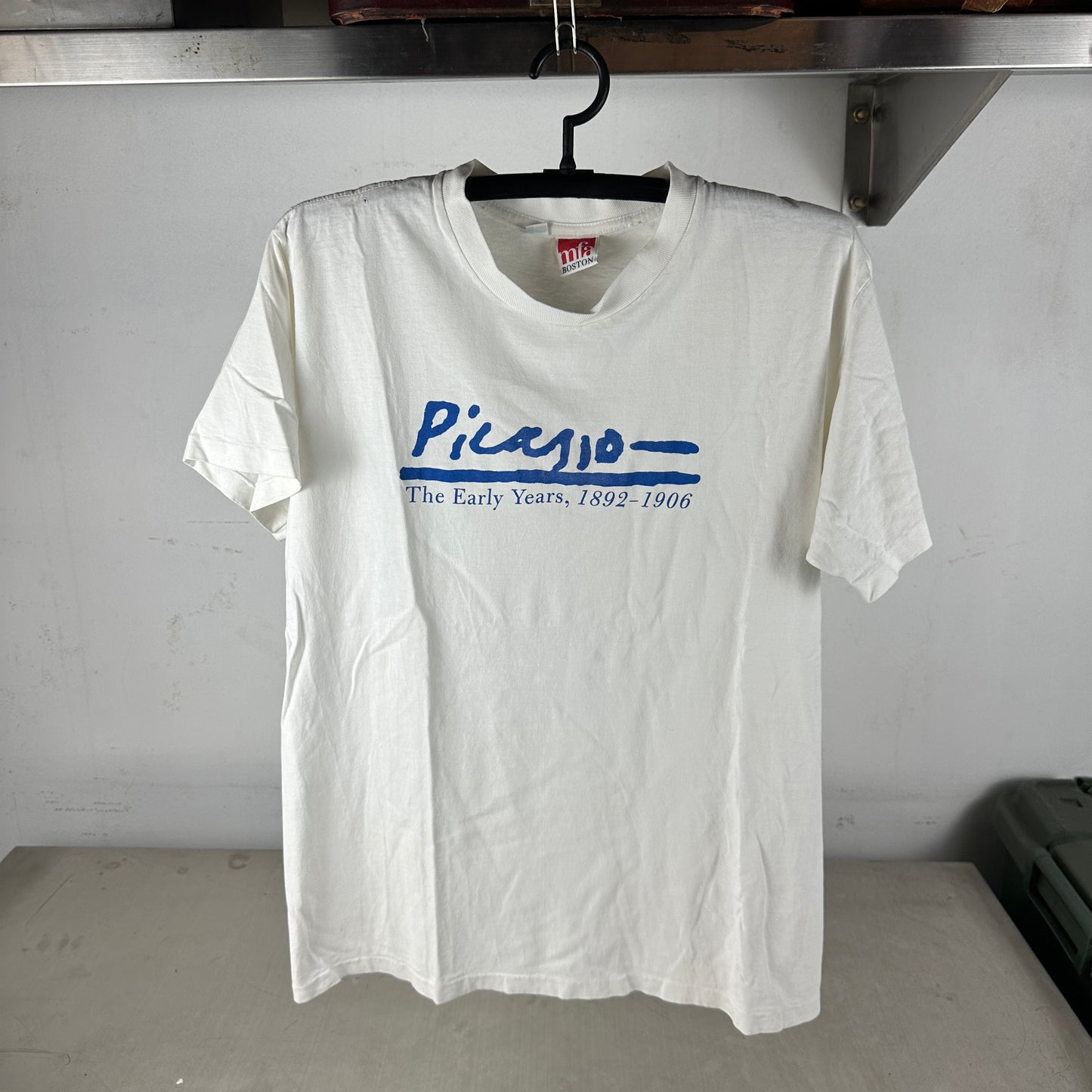 Vintage 90s Museum of Fine Arts Boston Pablo Picasso The Early Years T-shirt