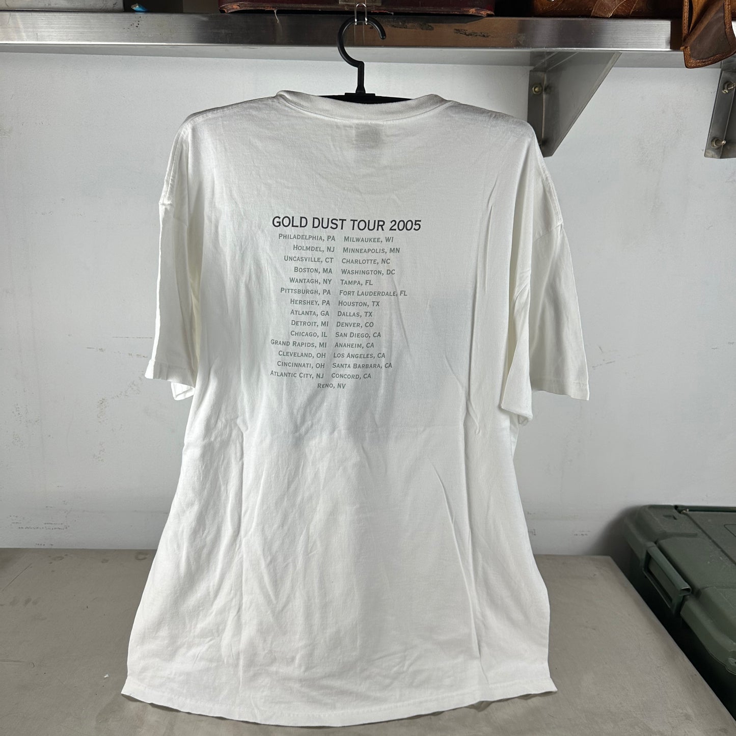 Vintage 2005 Stevie Nicks Gold Dust Tour Concert Fleetwood Mac T-shirt
