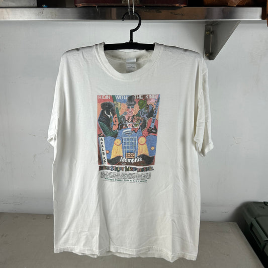 Vintage 2006 BB King James Brown Beale Street Music Festival T-shirt