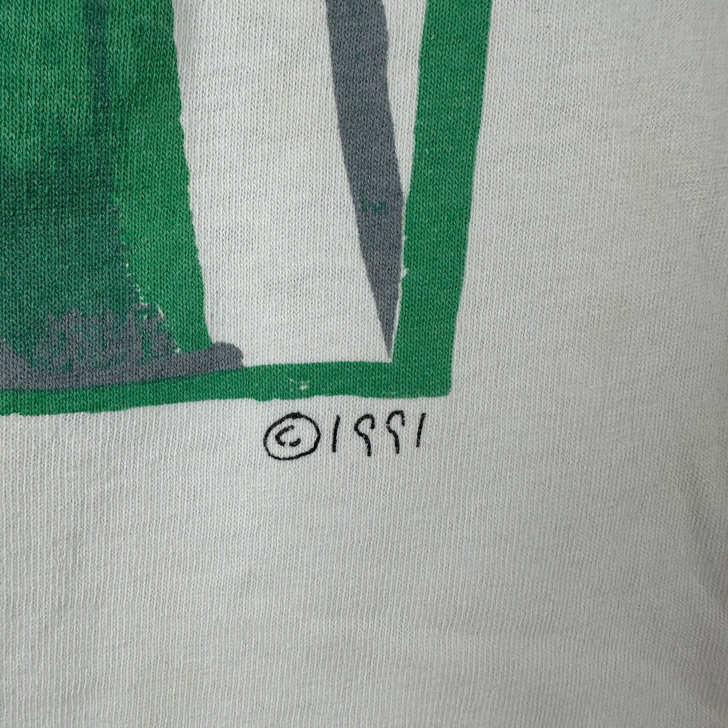 Vintage 1991 Mose Tolliver Art Moset Single Stitch T-shirt