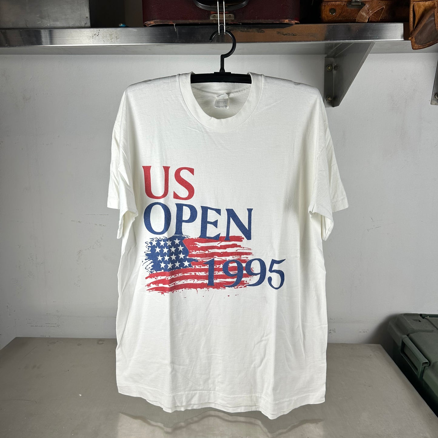 Vintage 1995 US Open Tennis Championship Graphic Single Stitch T-shirt