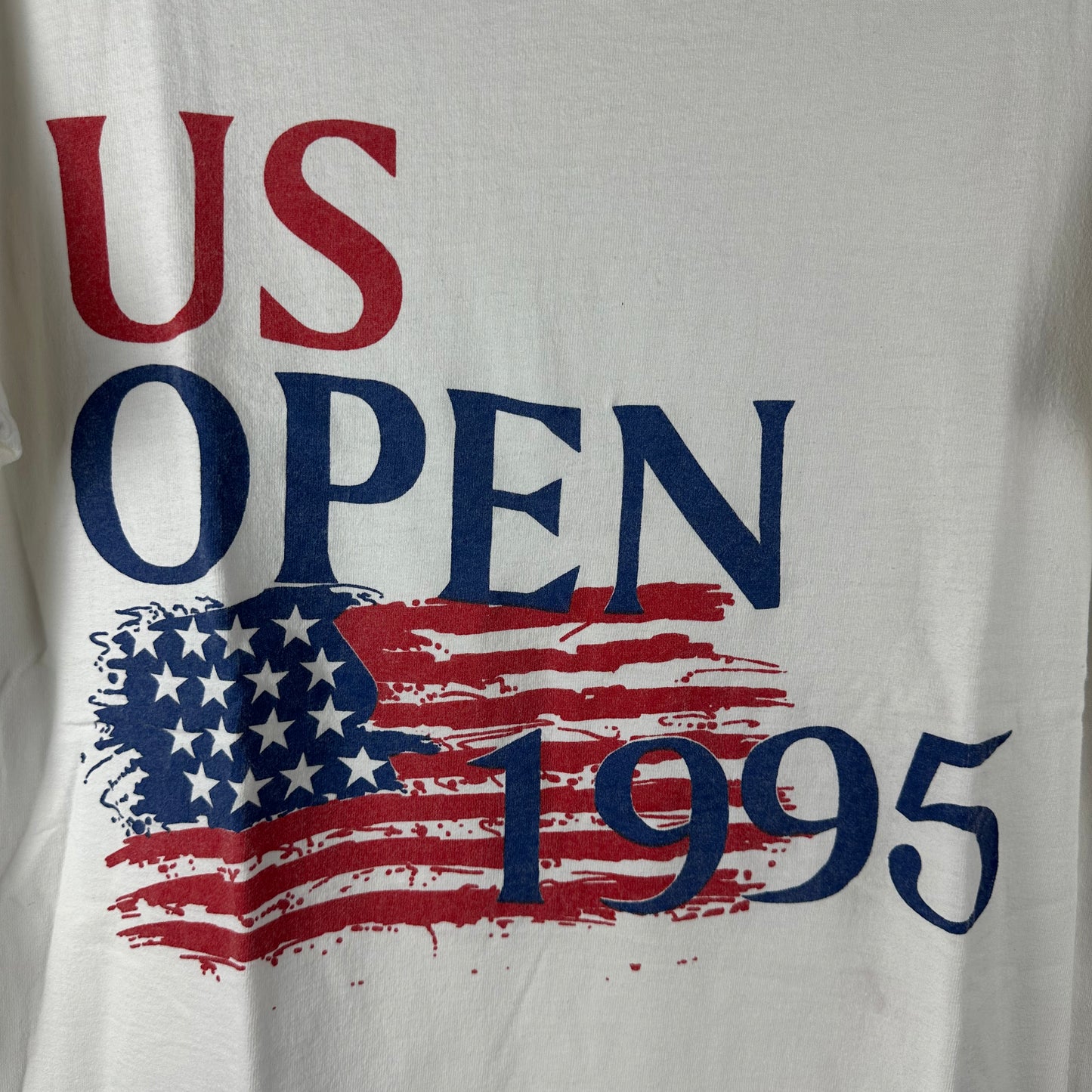 Vintage 1995 US Open Tennis Championship Graphic Single Stitch T-shirt