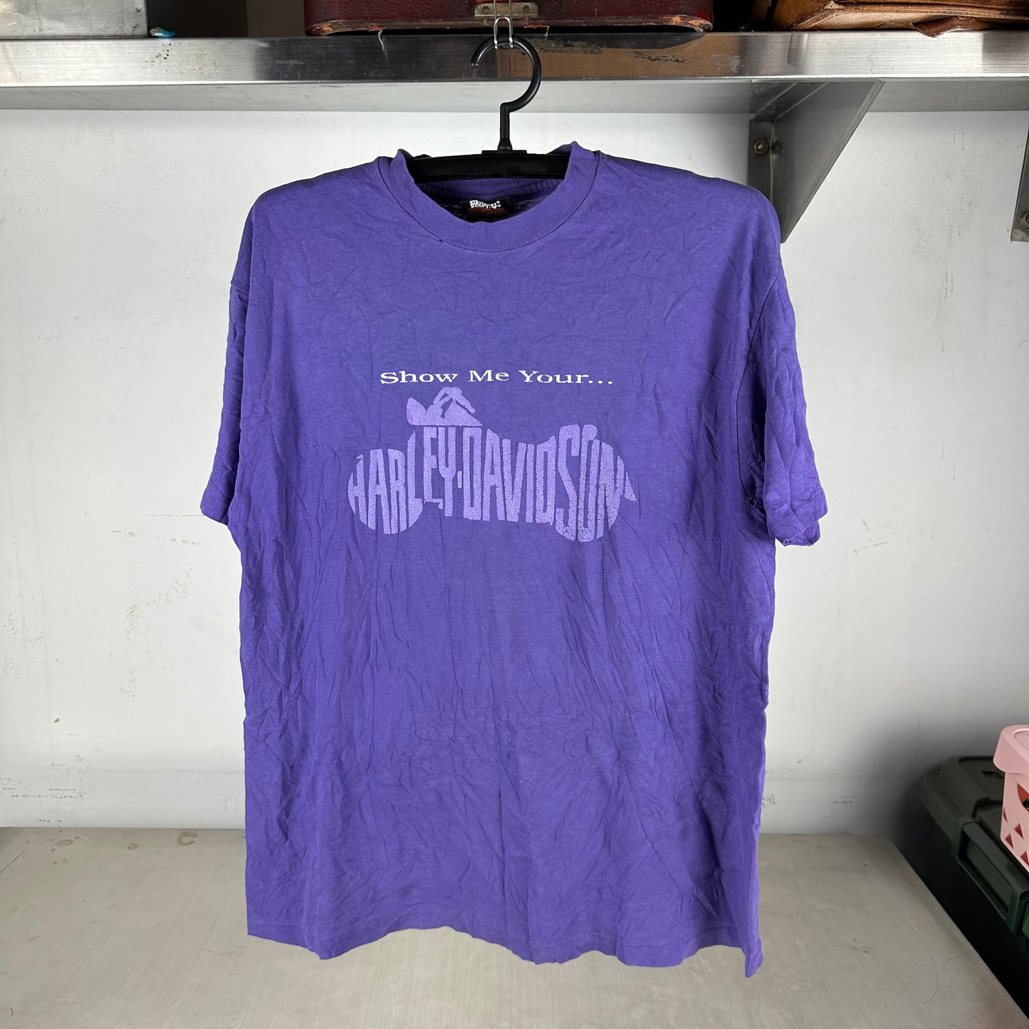Vintage 90s Harley Davidson Motorcycle Single Stitch T-shirt