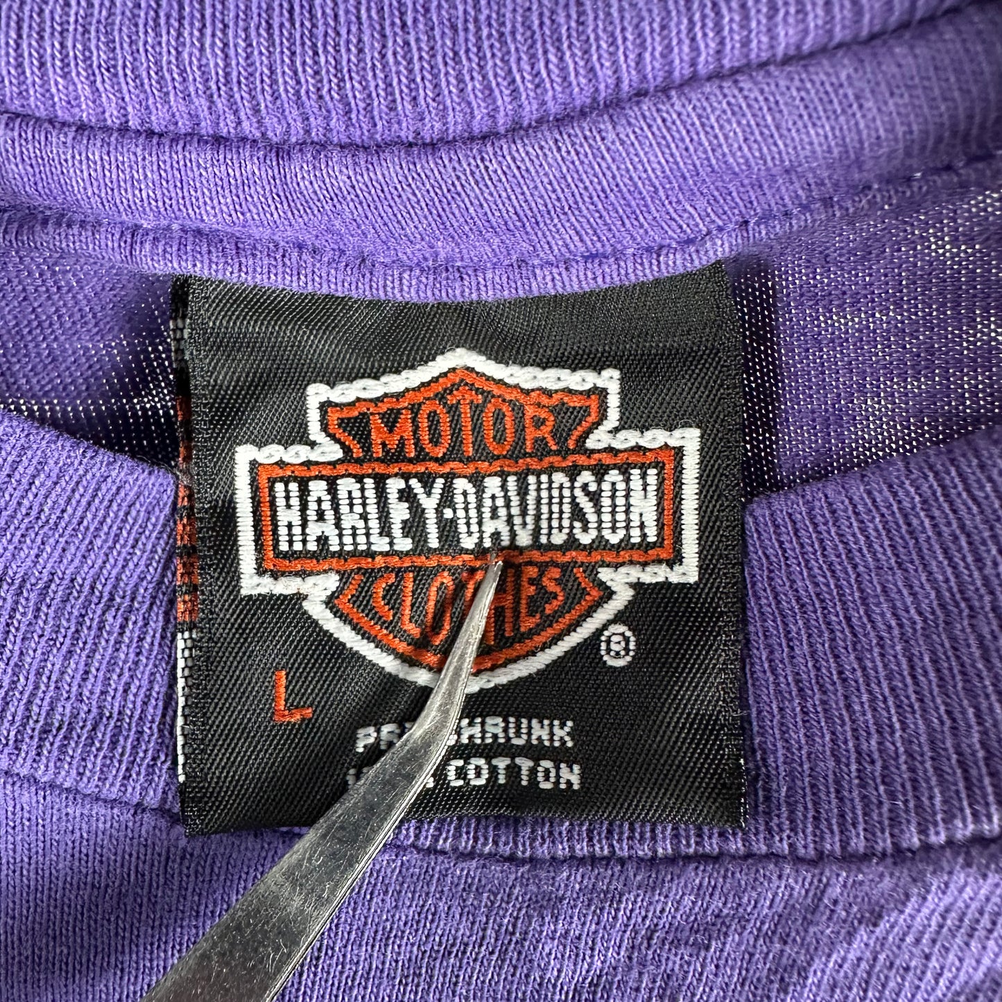 Vintage 90s Harley Davidson Motorcycle Single Stitch T-shirt