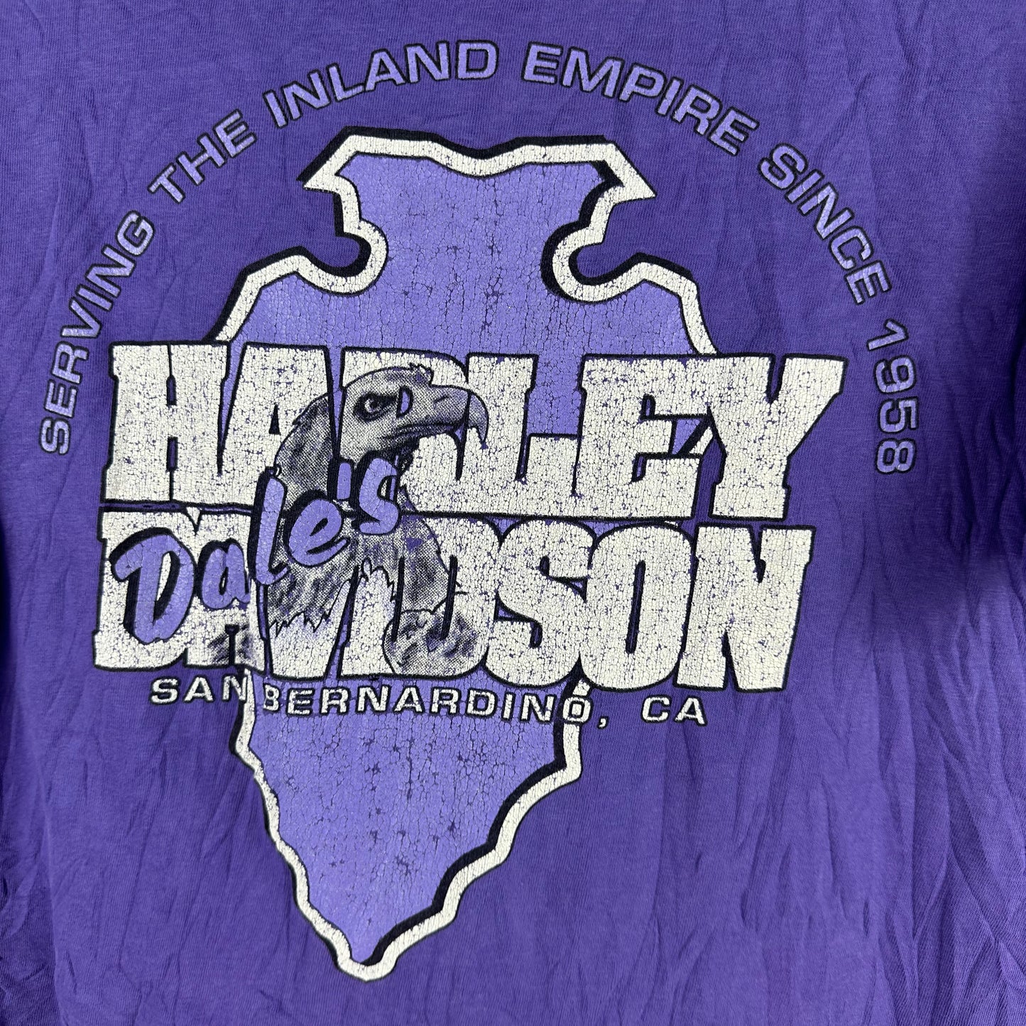 Vintage 90s Harley Davidson Motorcycle Single Stitch T-shirt
