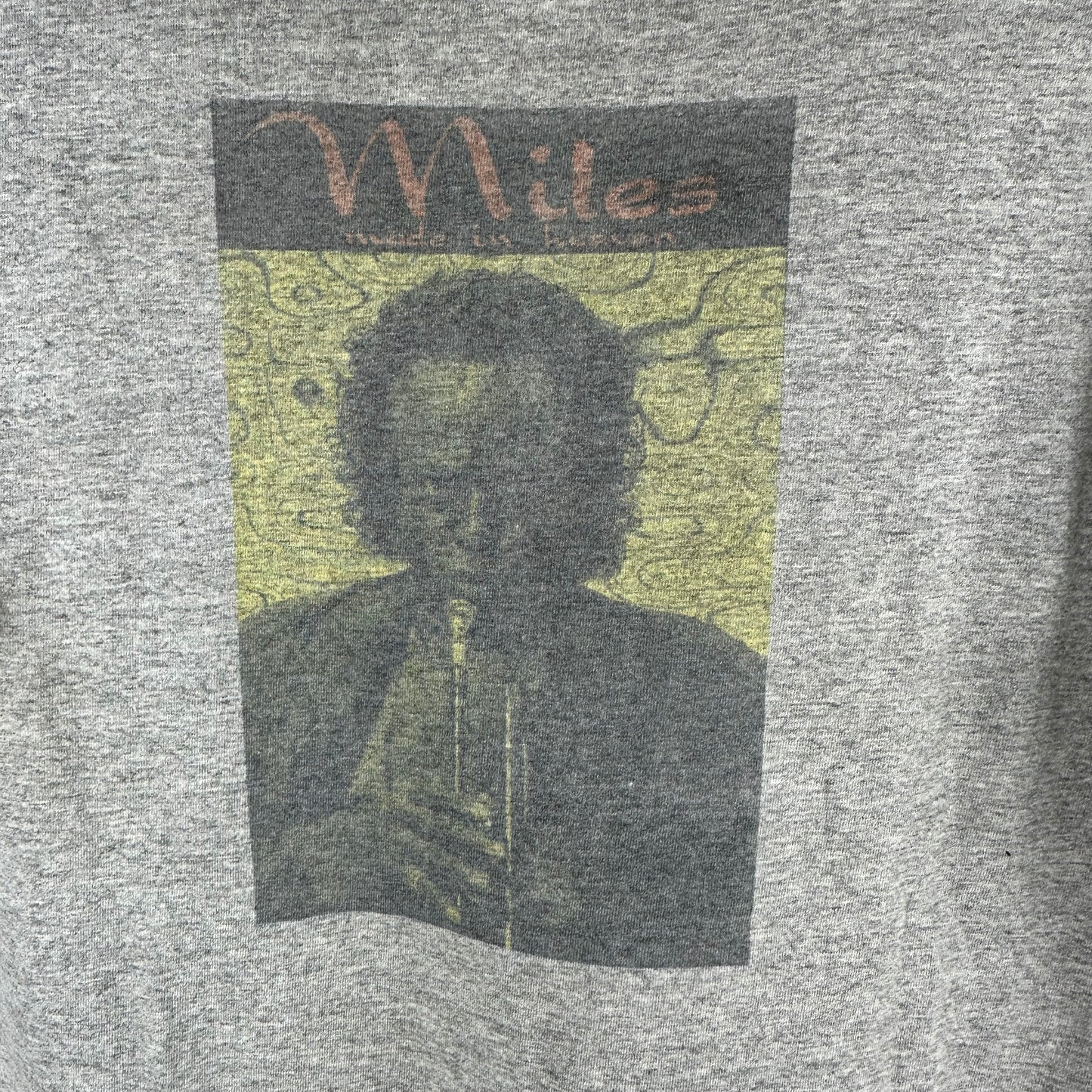 Vintage 90s Miles Davis Made in Heaven Single Stitch T-shirt