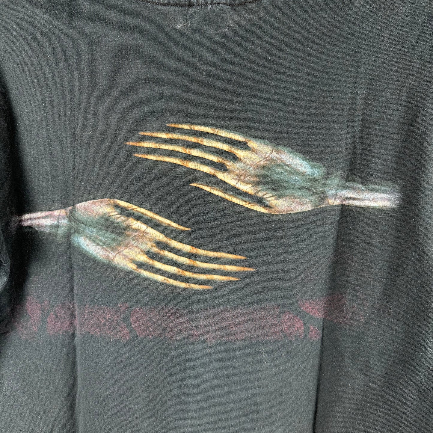 Vintage 2000s Tool Double Sided Graphic Rock Band T-shirt