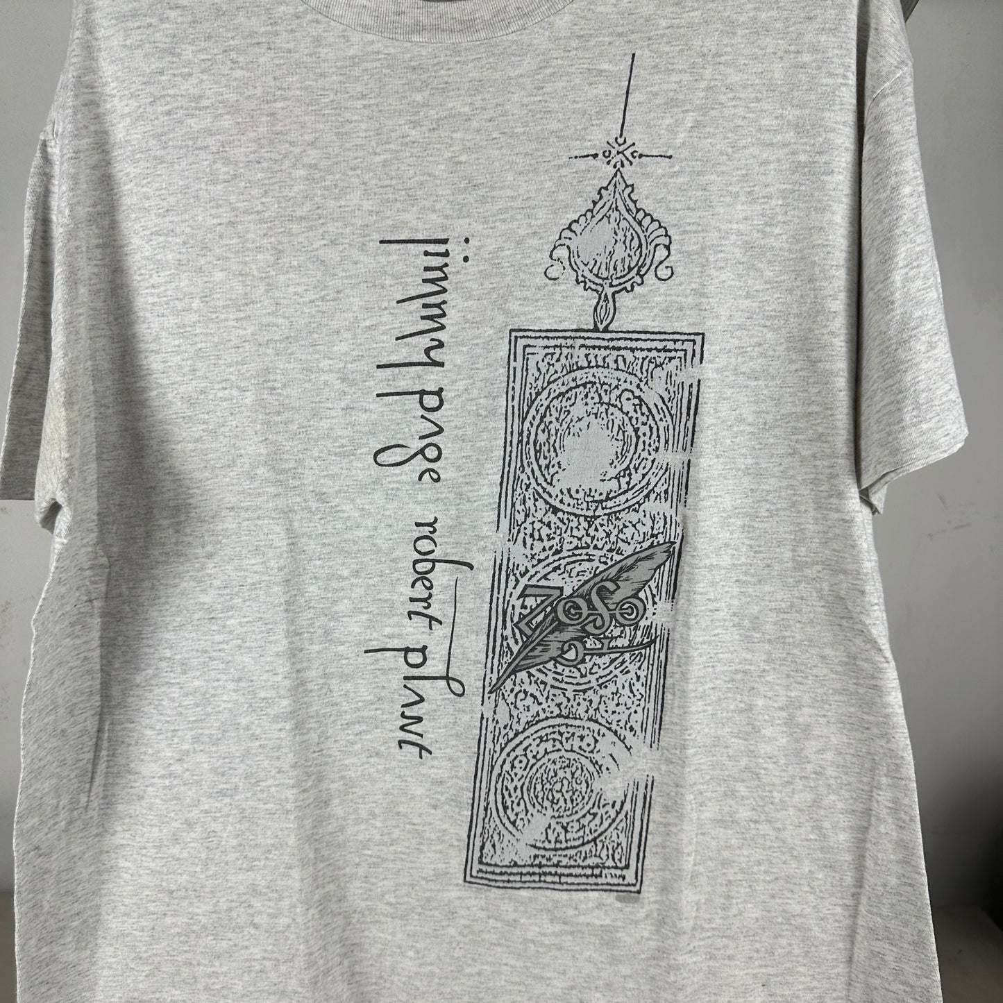 Vintage 90s Jimmy Page Robert Plant Led Zeppelin Single Stitch T-shirt