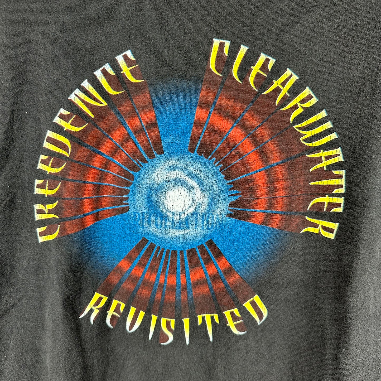 Vintage Creedence Clearwater Revival Revisited Tour Concert T-shirt
