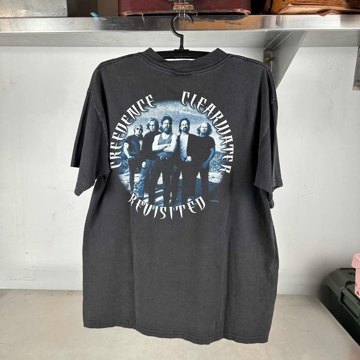 Vintage Creedence Clearwater Revival Revisited Tour Concert T-shirt