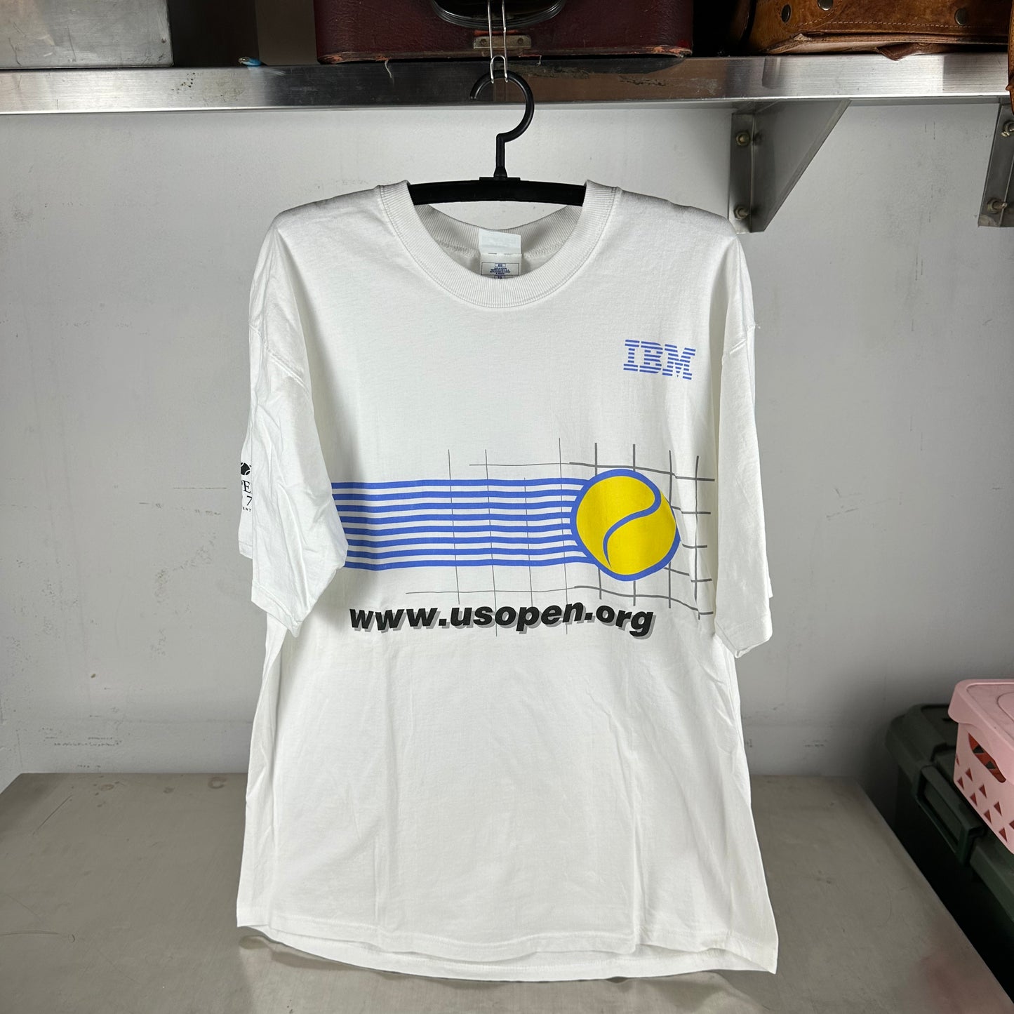 Vintage 1997 US Open Tennis Championship IBM Promo T-shirt