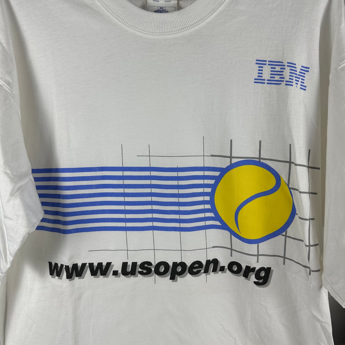 Vintage 1997 US Open Tennis Championship IBM Promo T-shirt