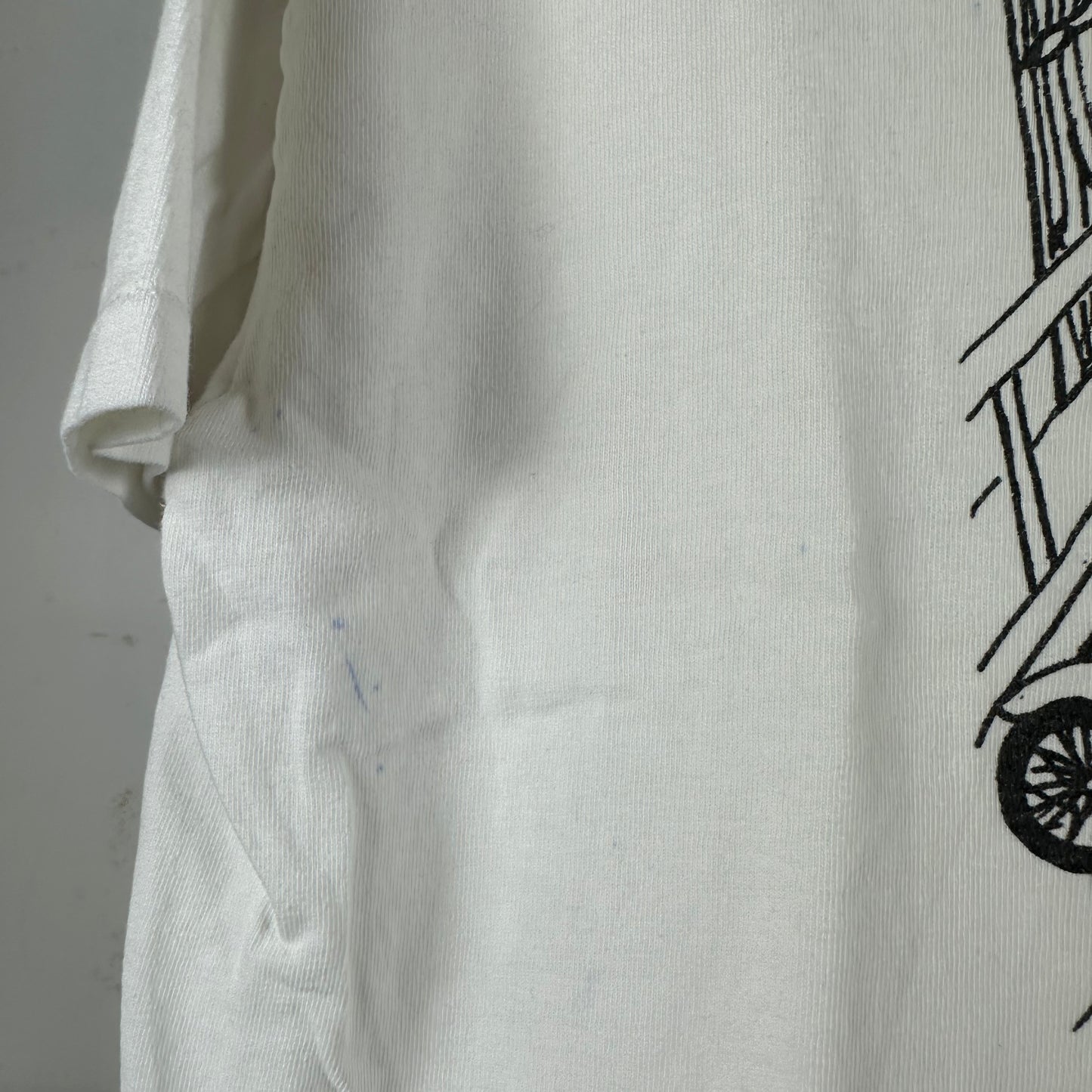 Vintage 90s Wreck the Malls with Cows on Harleys Graphic Single Stitch T-shirt