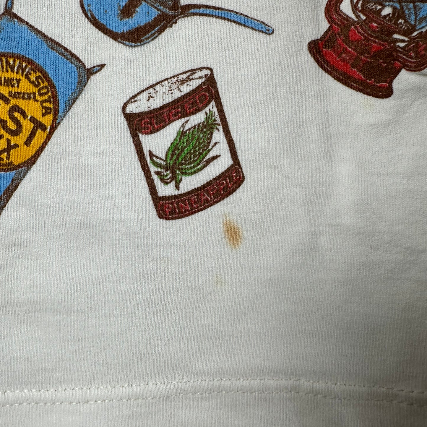 Vintage 90s Camping A Great Excuse to Eat Beans and Stop Shaving Graphic T-shirt