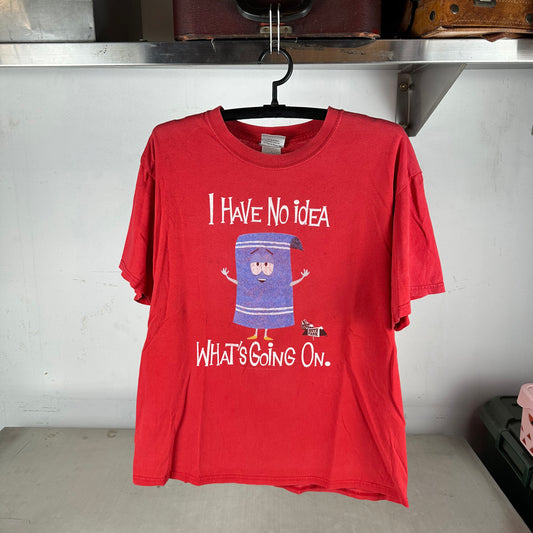 Vintage 2003 South Park Mr. Towelie I Have no Idea What's Going On Promo T-shirt