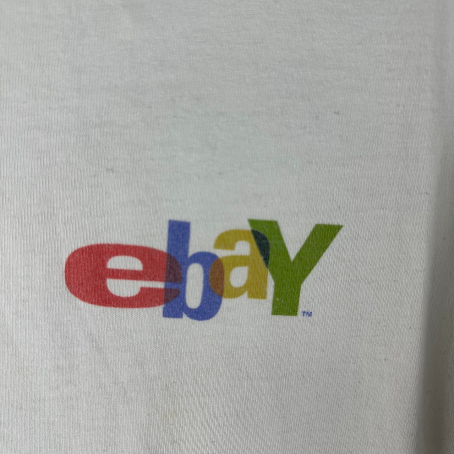 Vintage 90s Ebay Card Happy Hunting Promo Graphic T-shirt
