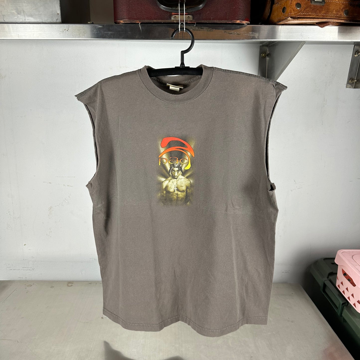 Vintage 2000s Tupac Shakur 2Pac Makaveli Rap Winterland Graphic T-shirt
