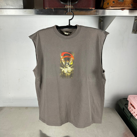 Vintage 2000s Tupac Shakur 2Pac Makaveli Rap Winterland Graphic T-shirt