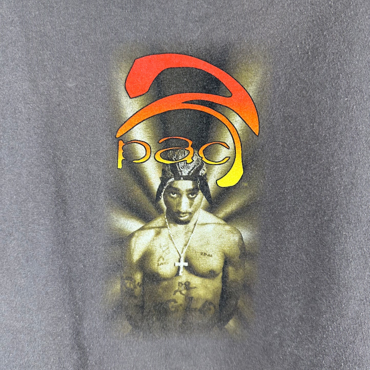 Vintage 2000s Tupac Shakur 2Pac Makaveli Rap Winterland Graphic T-shirt