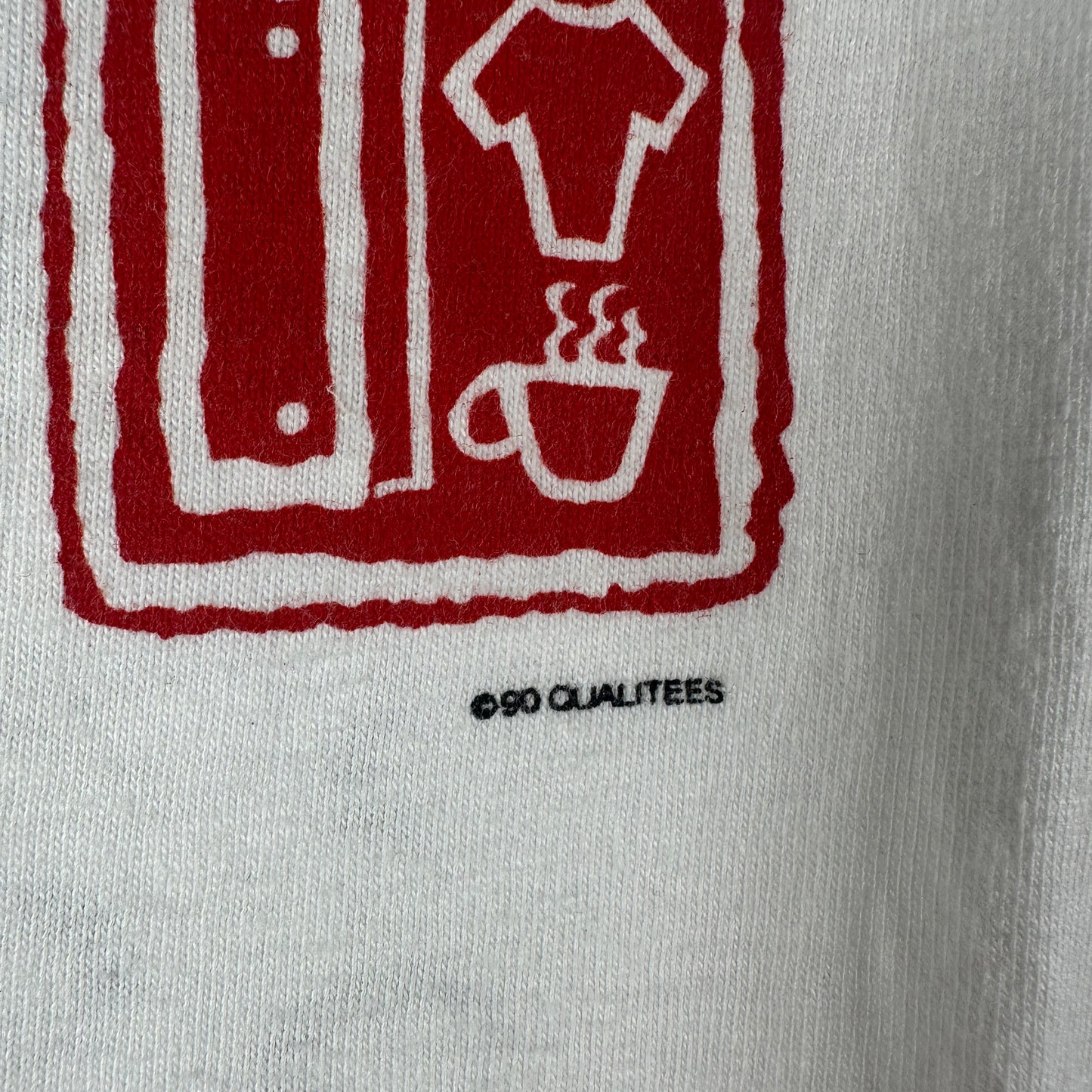 Vintage 1990 Kabuki Japanese Warrior Kanji Graphic Single Stitch T-shirt