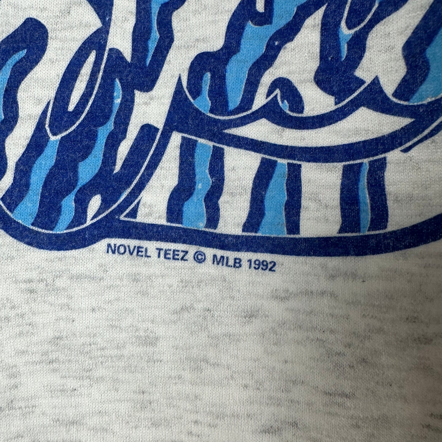 Vintage 1992 Toronto Blue Jays Baseball MLB AOP Single Stitch T-shirt