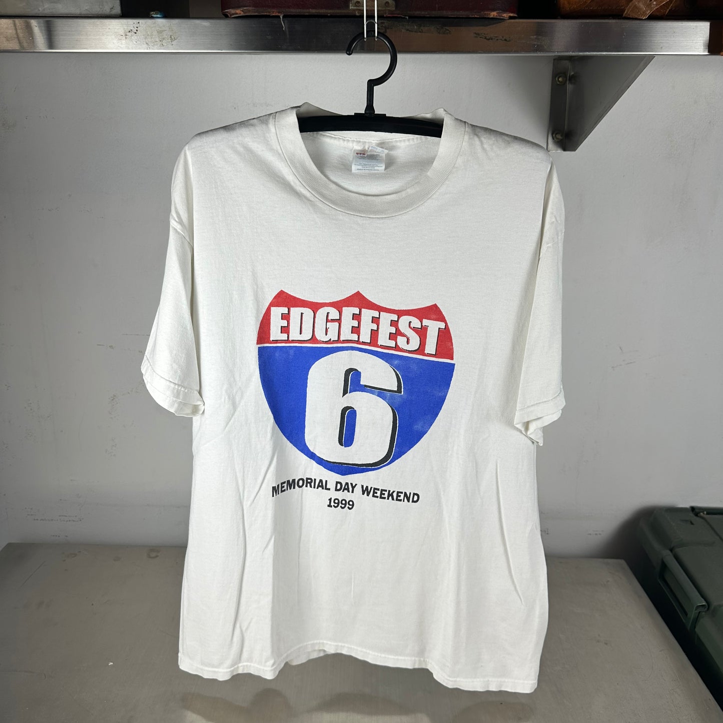 Vintage 1999 Def Leppard Offspring Cake Edgefest 6 Music Festival T-shirt