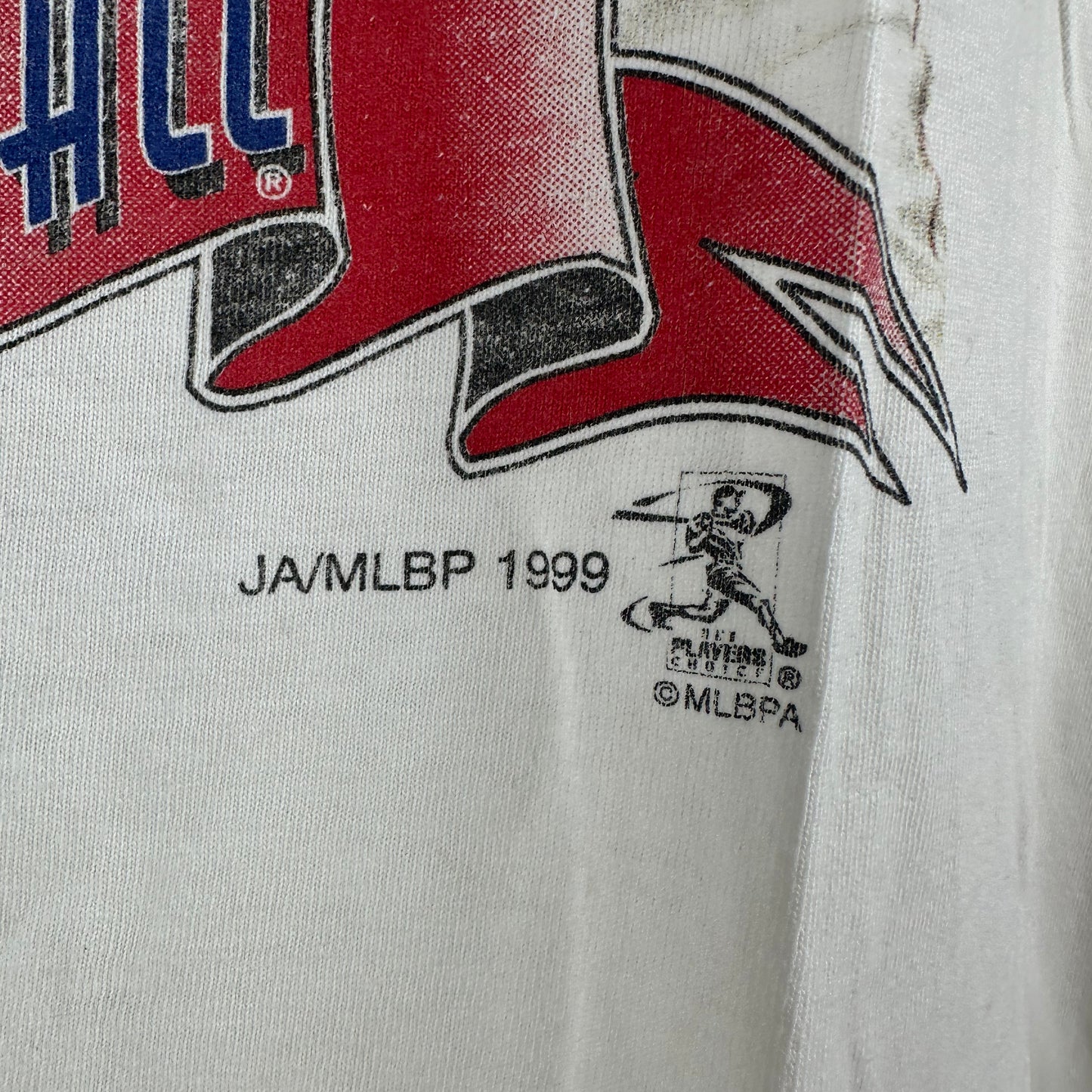 Vintage 1999 Texas Rangers Baseball MLB Graphic T-shirt