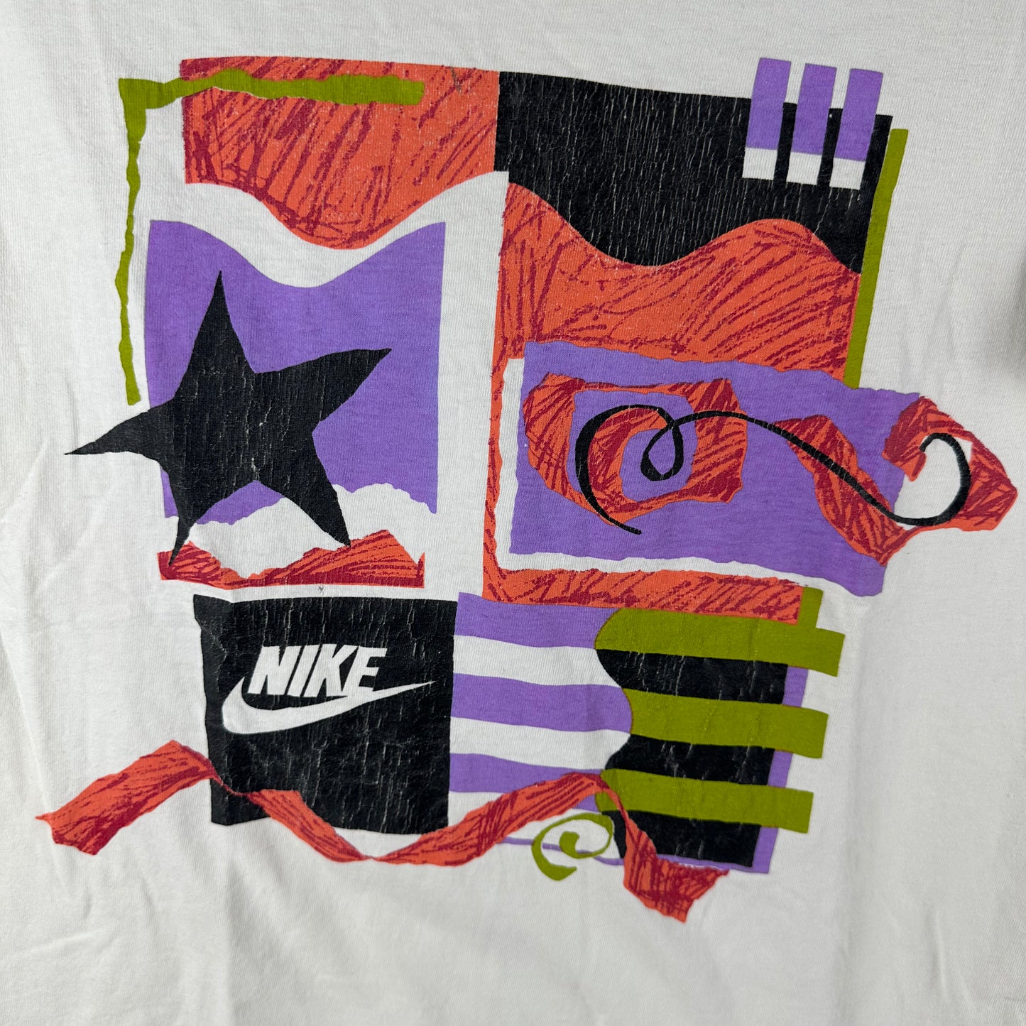 Vintage 90s Nike Artwork Promo Graphic Single Stitch T-shirt