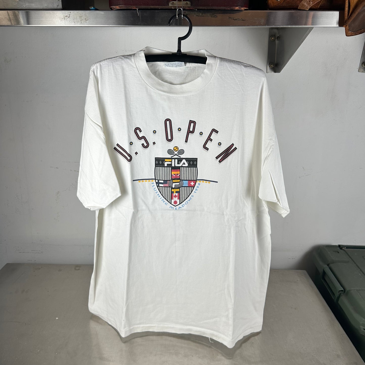 Vintage 1994 US Open Tennis Championship Fila Single Stitch T-shirt