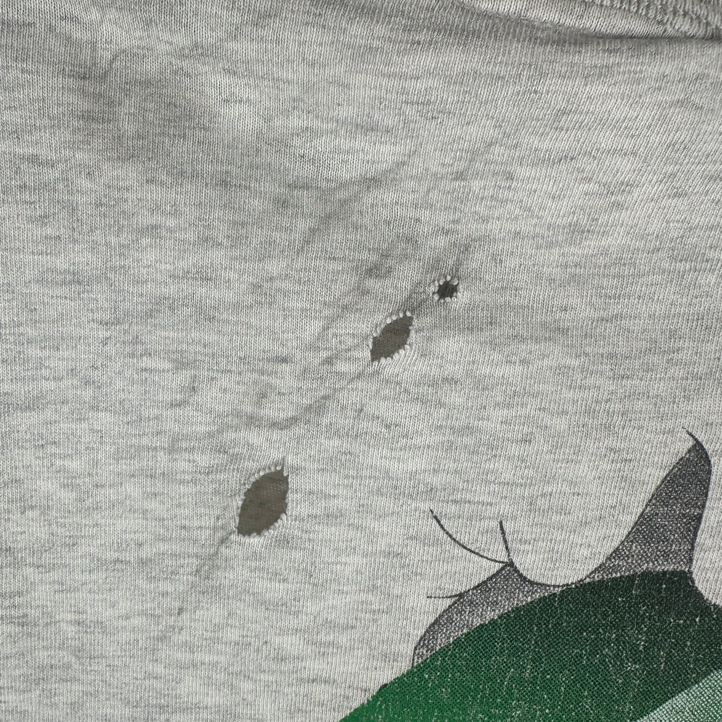 Vintage 90s Seattle Supersonics NBA Nutmeg Breakthrough Distressed T-shirt