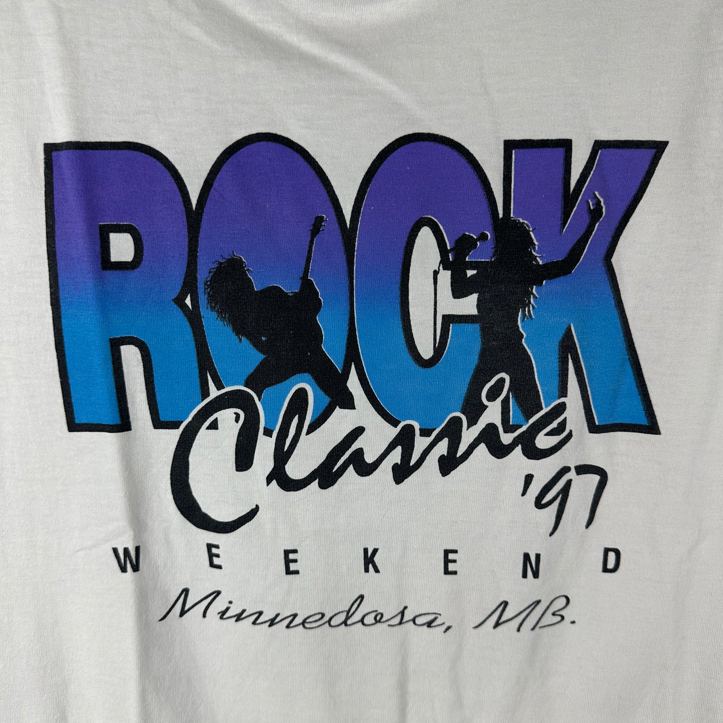 Vintage 1997 CCR Doobie Brothers Rock Classic Weekend Concert T-shirt