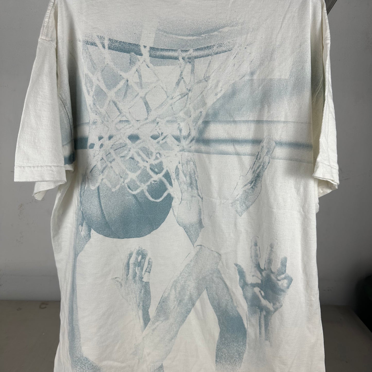 Vintage 1996 NBA All-Star Weekend San Antonio All Over Print AOP T-shirt