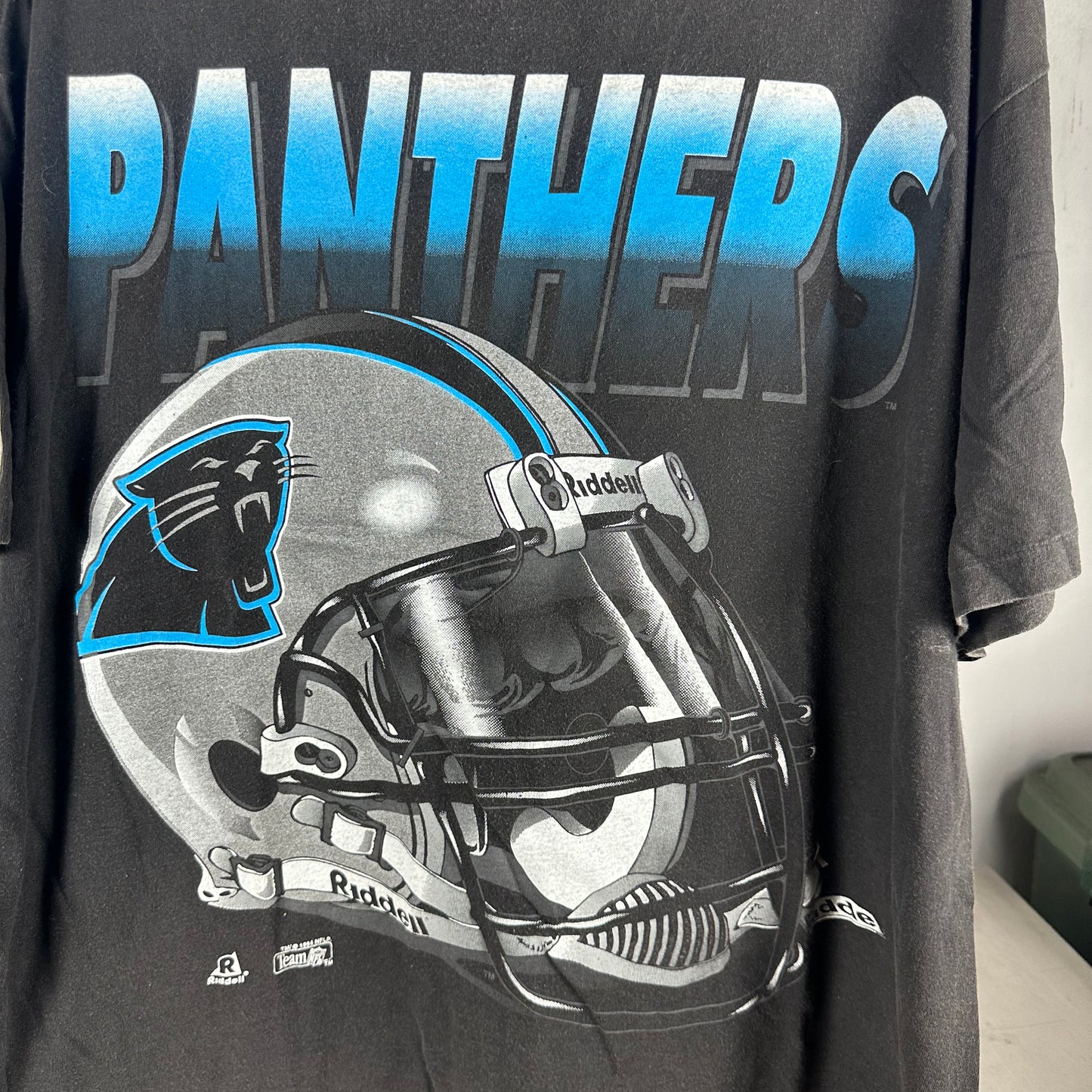Vintage 1994 Carolina Panthers Football NFL Single Stitch T-shirt