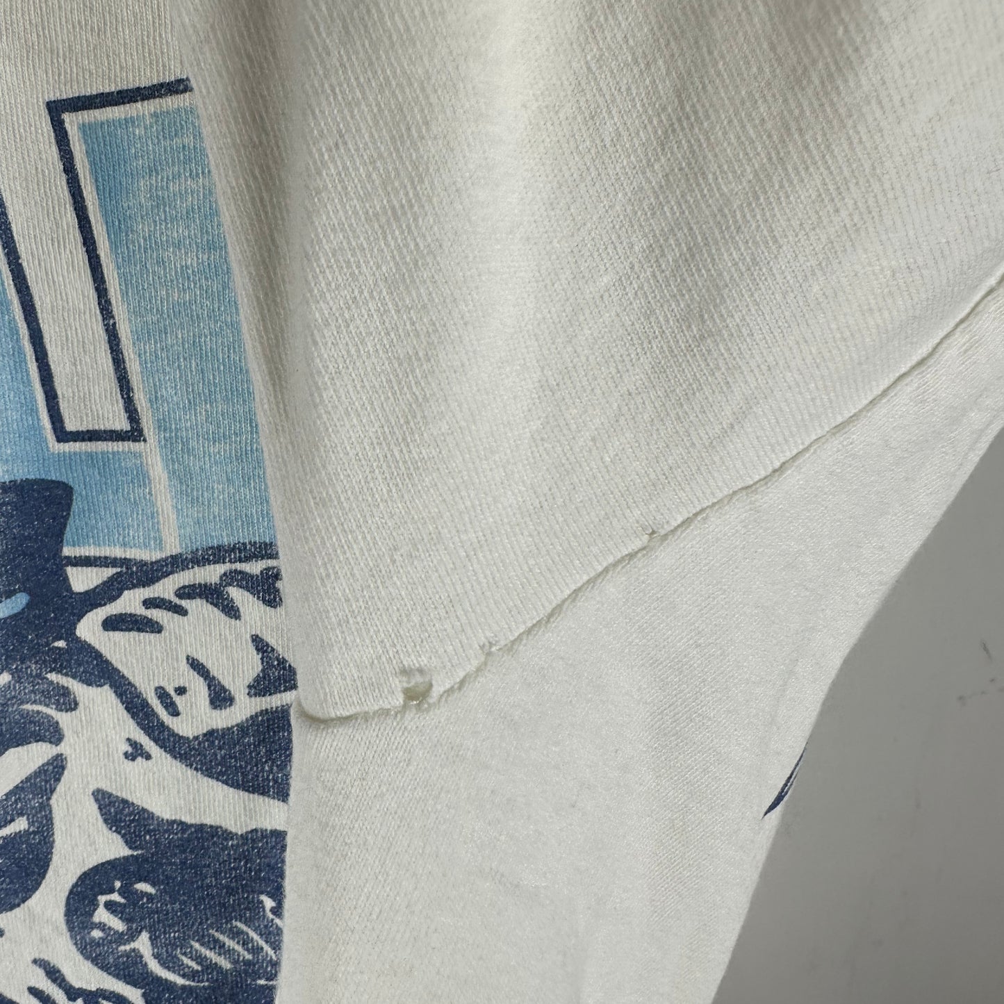 Vintage 1994 UNC Tar Heels NCAA Mascot Breakthrough Single Stitch T-shirt