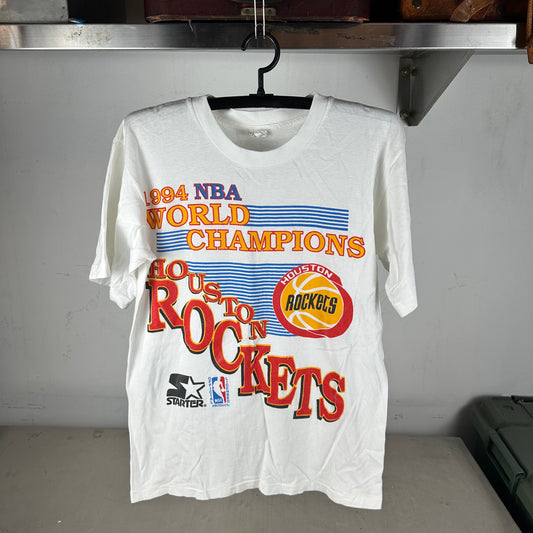 Vintage 1994 Houston Rockets NBA World Champions Single Stitch T-shirt