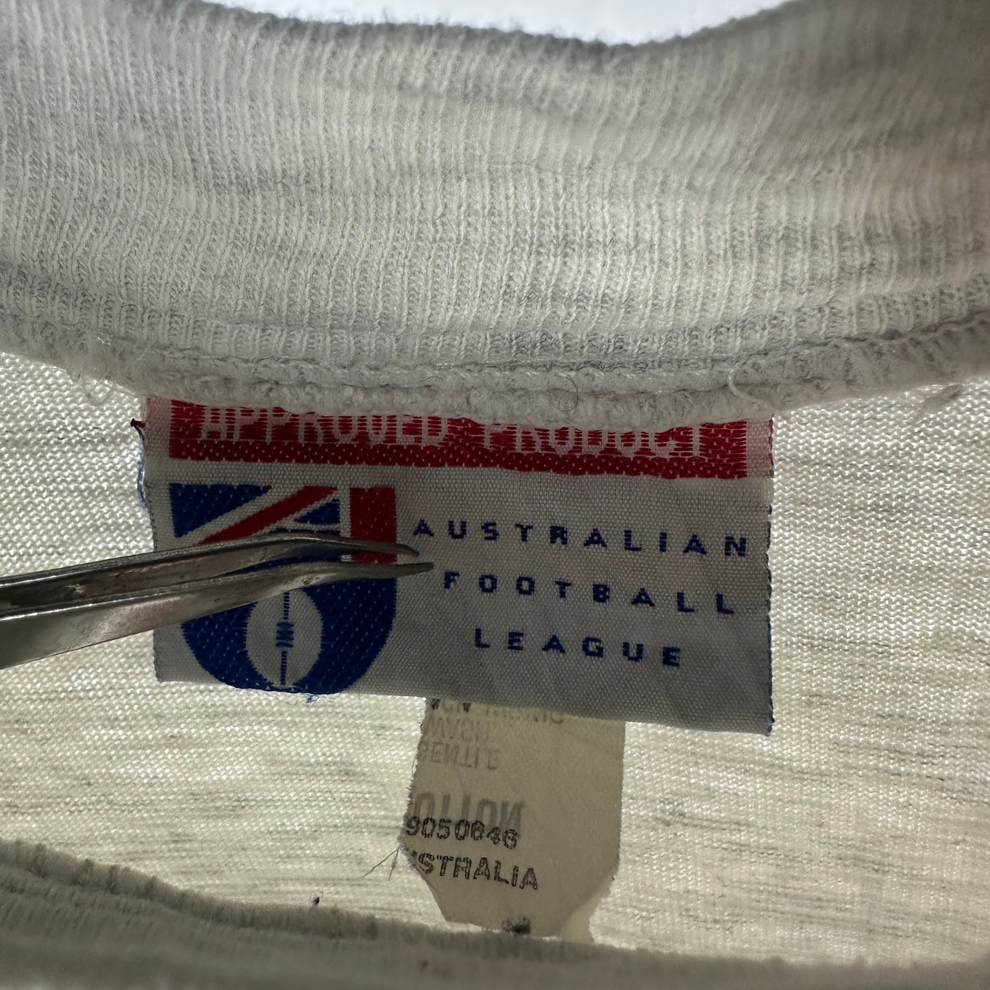 Vintage 1995 Geelong Cats Football AFL Grand Final Single Stitch T-shirt