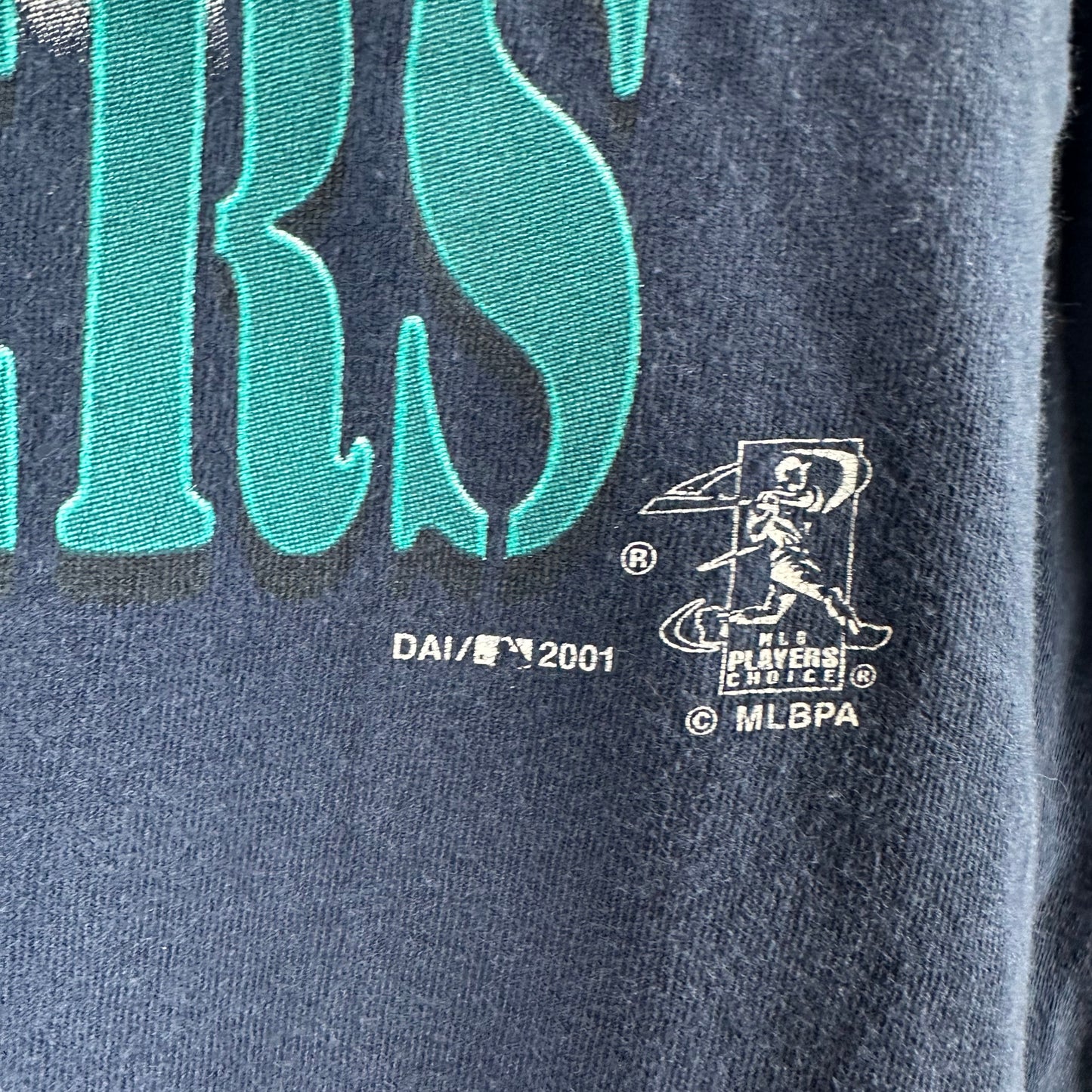 Vintage 2001 Ichiro Suzuki Seattle Mariners MLB T-shirt