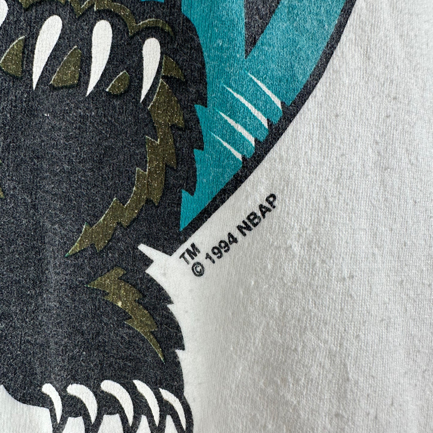 Vintage 1994 Vancouver Grizzlies Basketball NBA Single Stitch T-shirt