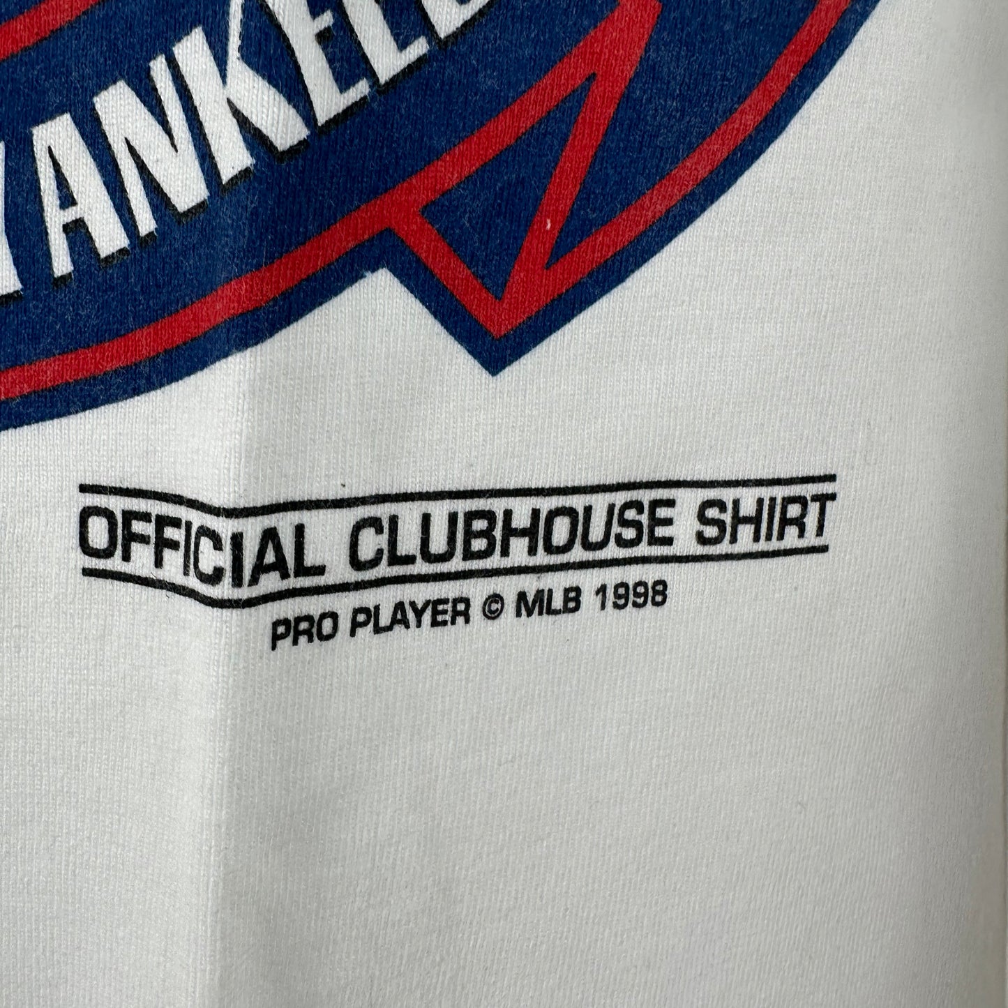 Vintage 1998 New York Yankees MLB Champions Deadstock T-shirt