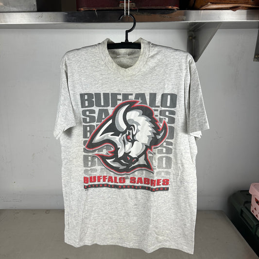 Vintage 90s Buffalo Sabres Hockey NHL Single Stitch T-shirt