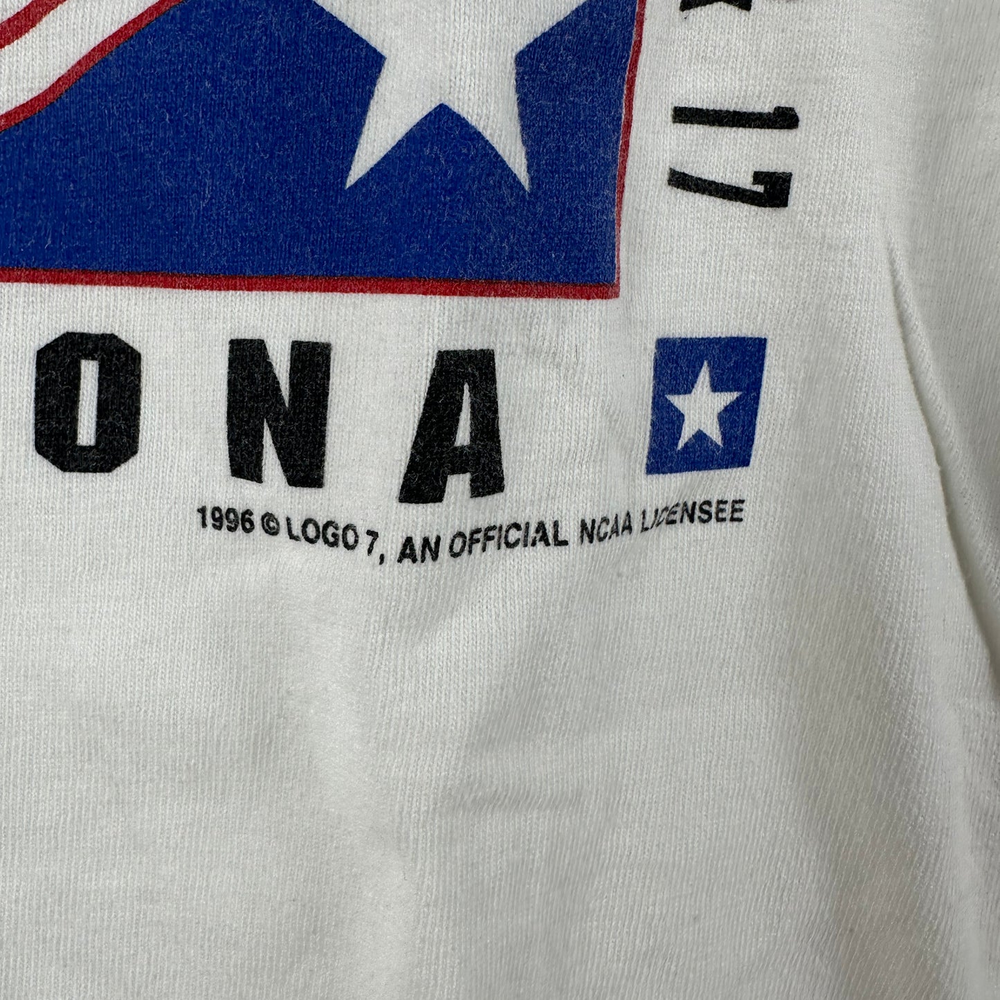 Vintage 1996 NCAA College Basketball Championship Single Stitch T-shirt