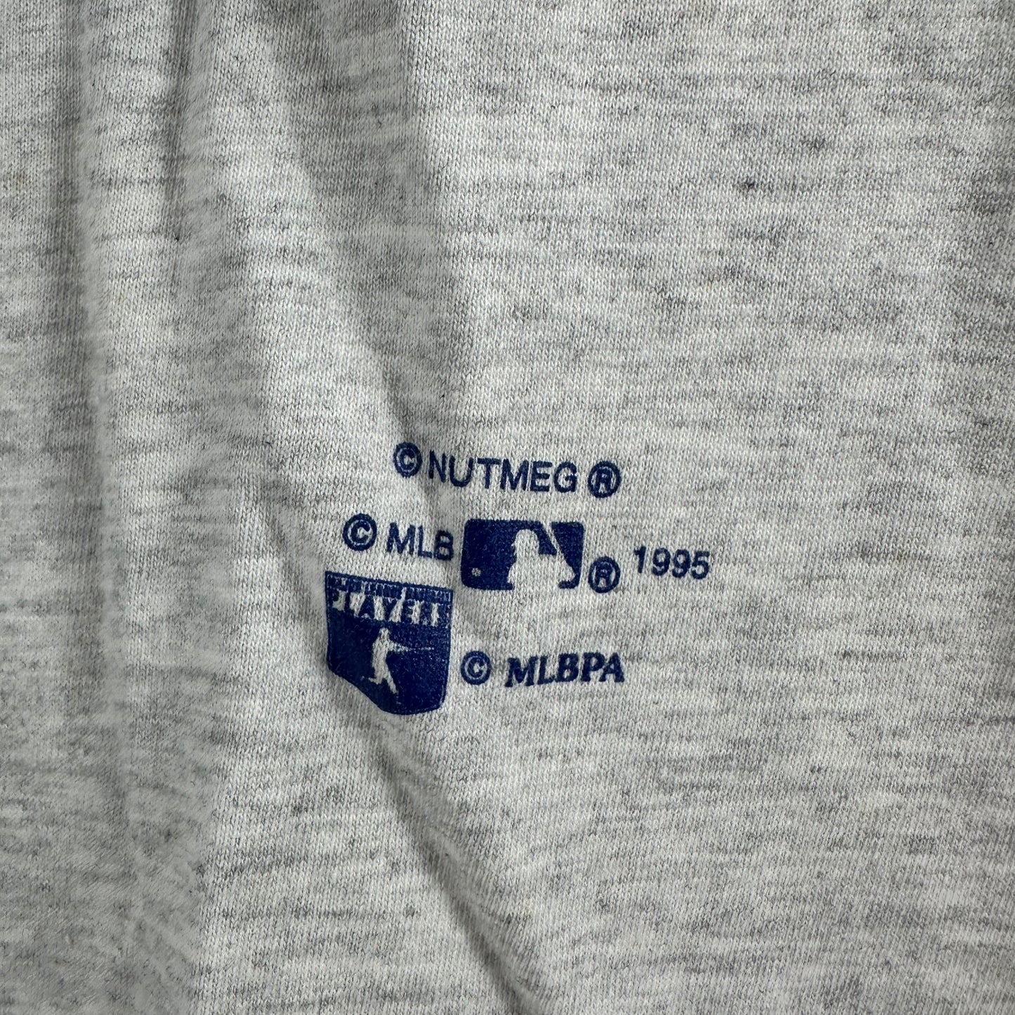 Vintage 1995 Hideo Nomo Los Angeles Dodgers MLB Strikeout Nutmeg T-shirt