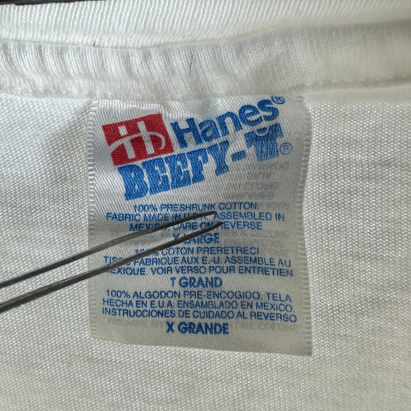 Vintage 1994 Washington Redskins NFL Pardon Our Mess Single Stitch T-shirt