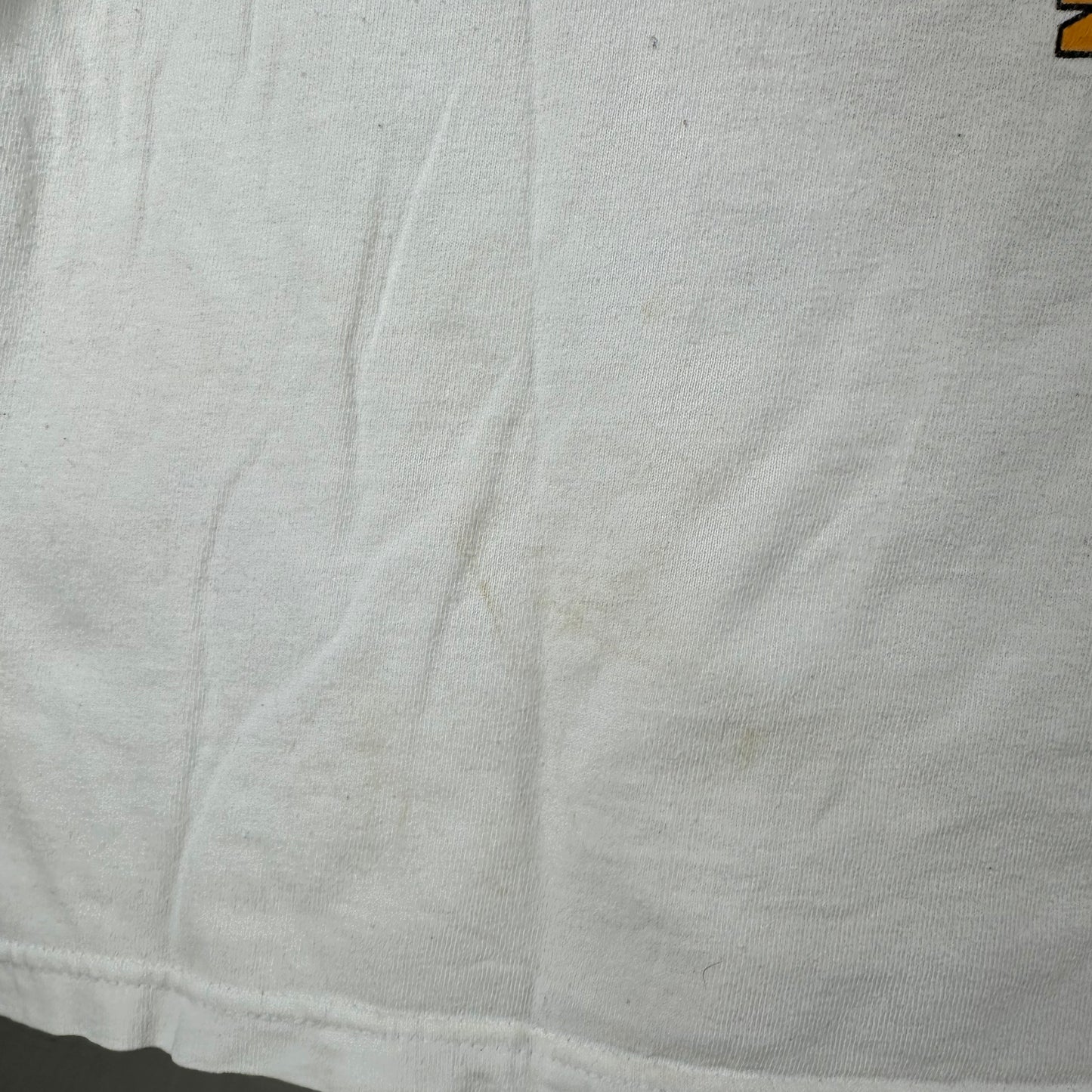 Vintage 2002 LA Lakers Kobe Bryant Shaq NBA We Got 3 Peat Champions T-shirt