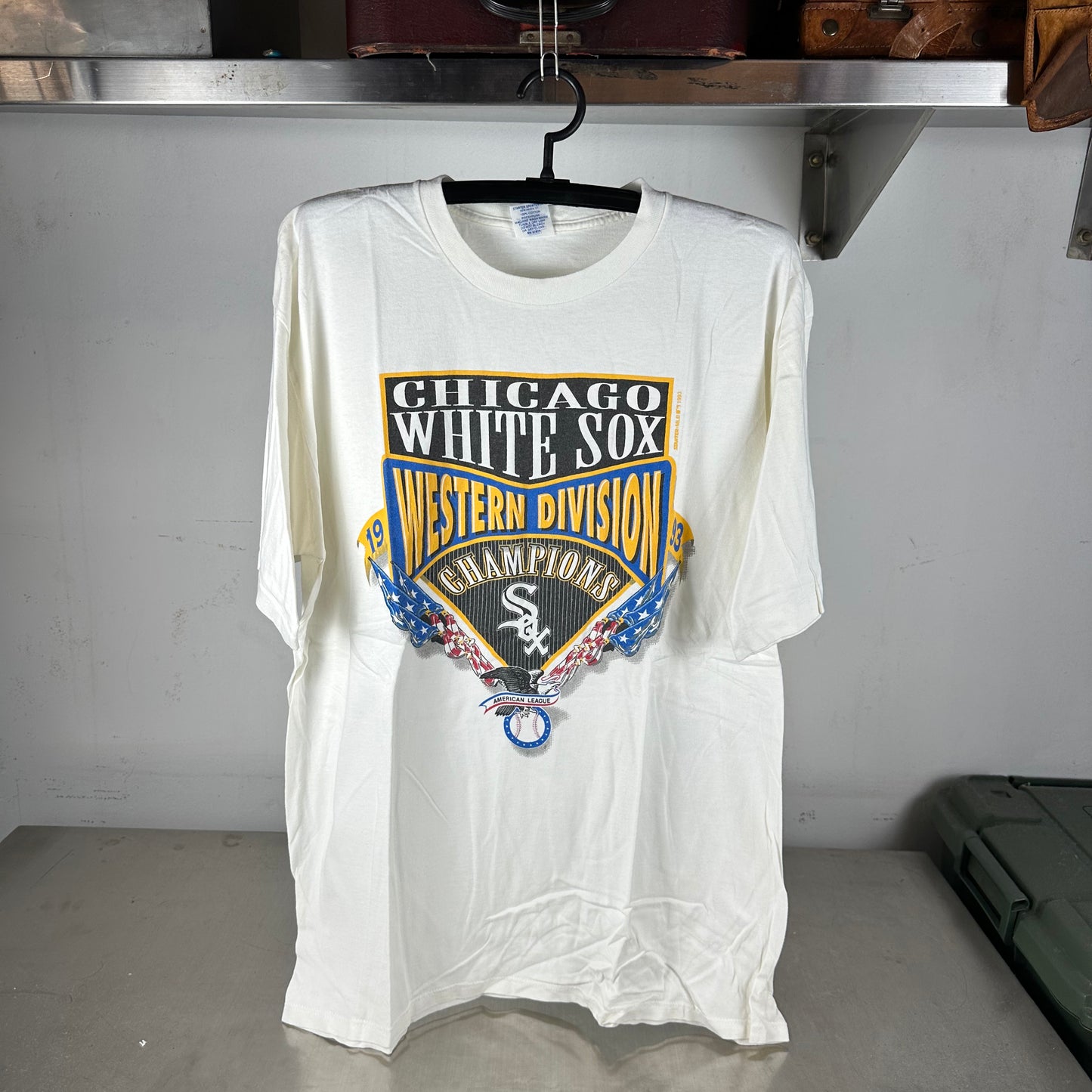 Vintage 1993 Chicago White Sox MLB Division Champions T-shirt