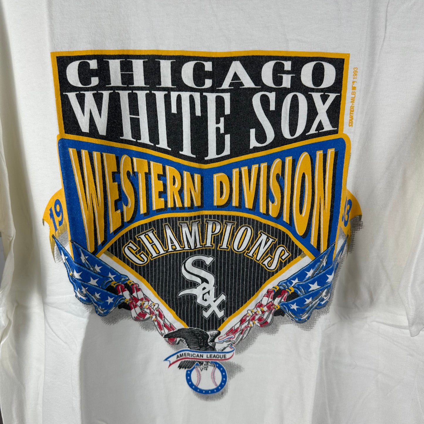 Vintage 1993 Chicago White Sox MLB Division Champions T-shirt