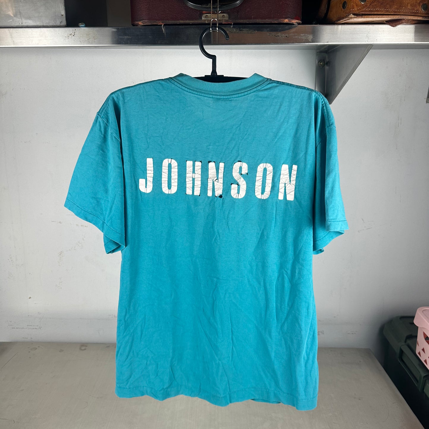 Vintage 90s Charlotte Hornets NBA Mascot Graphic Single Stitch T-shirt