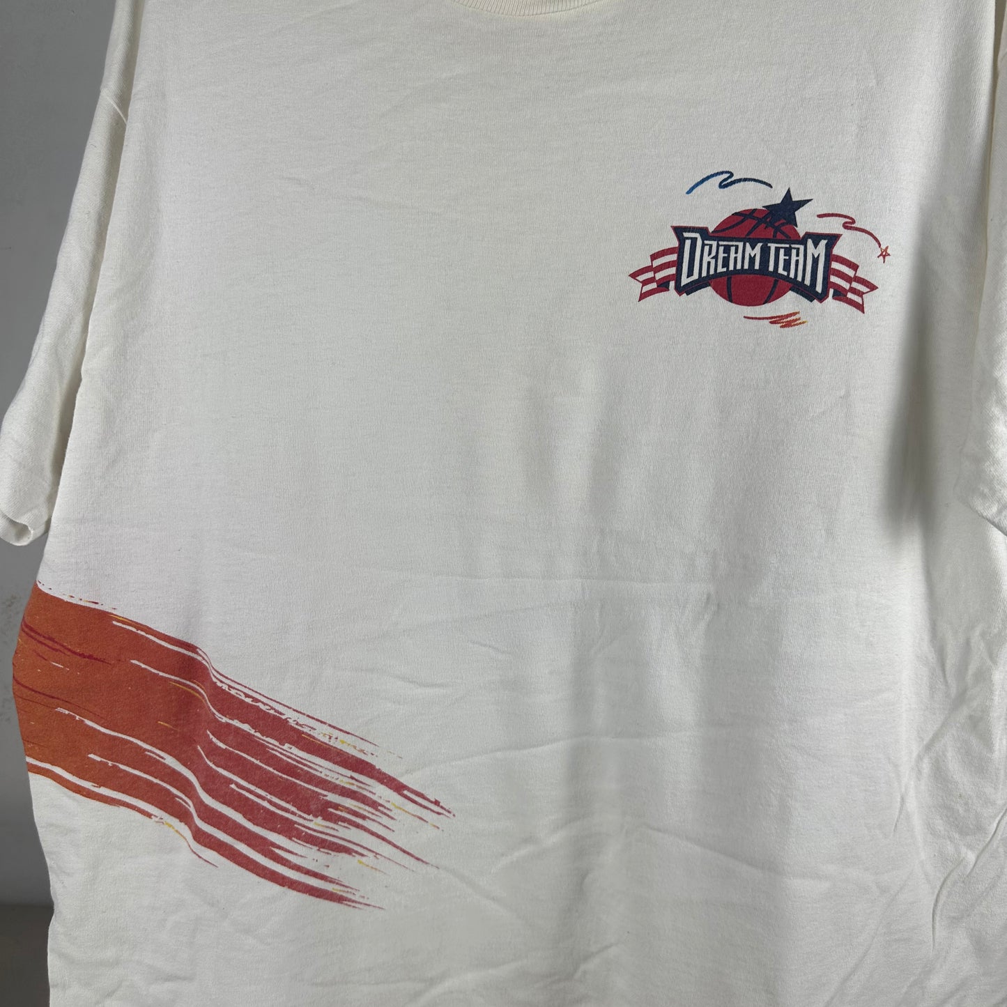 Vintage 90s USA Basketball Olympics Dream Team Single Stitch T-shirt