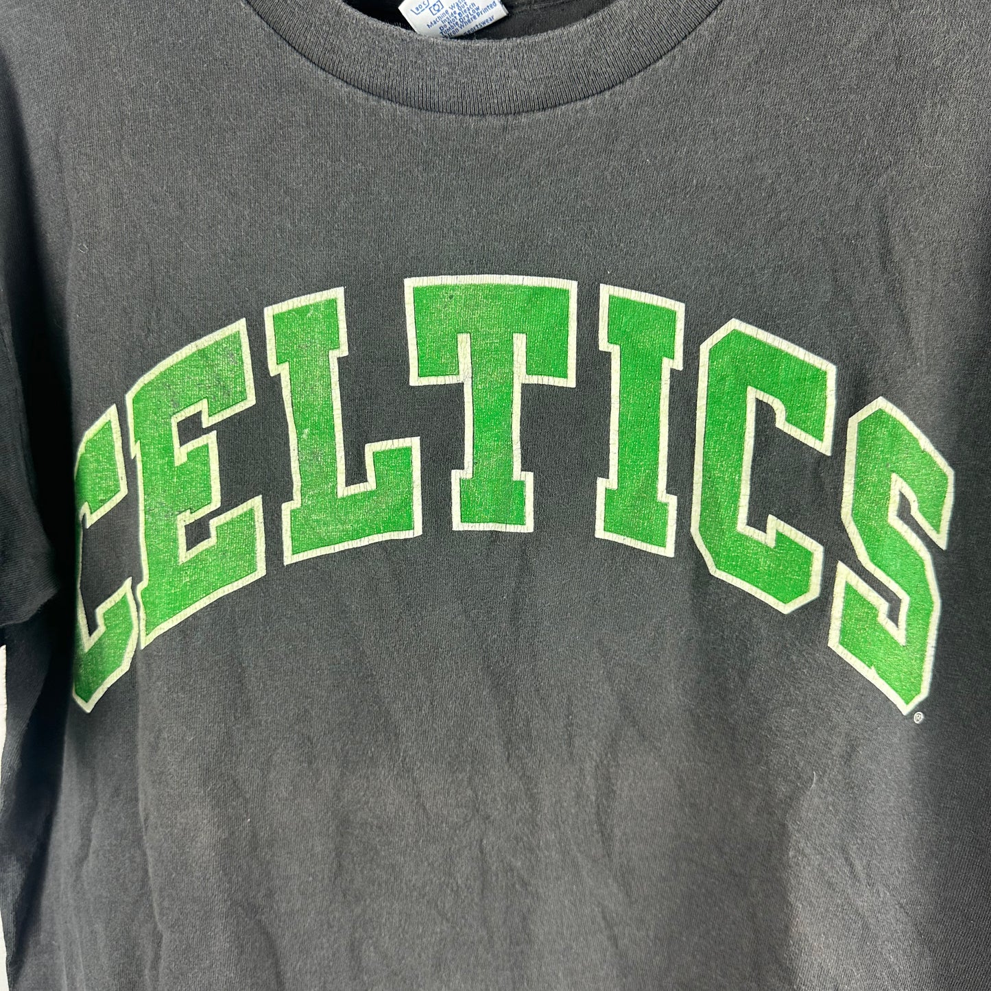 Vintage 90s Boston Celtics Basketball NBA Salem Sportswear Single Stitch T-shirt